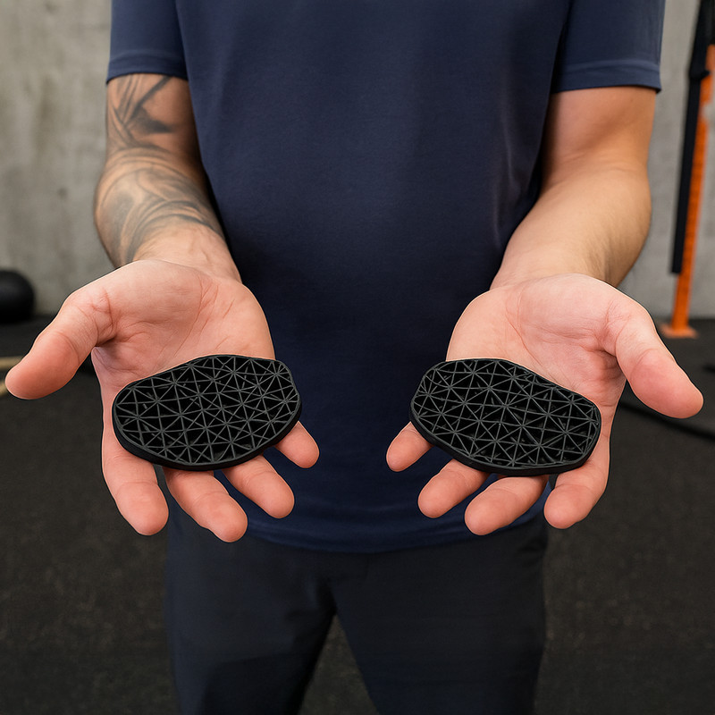 Hand Grip Entre Os Dedos Estilo Profissional Confortável Ideal Para Levantamento