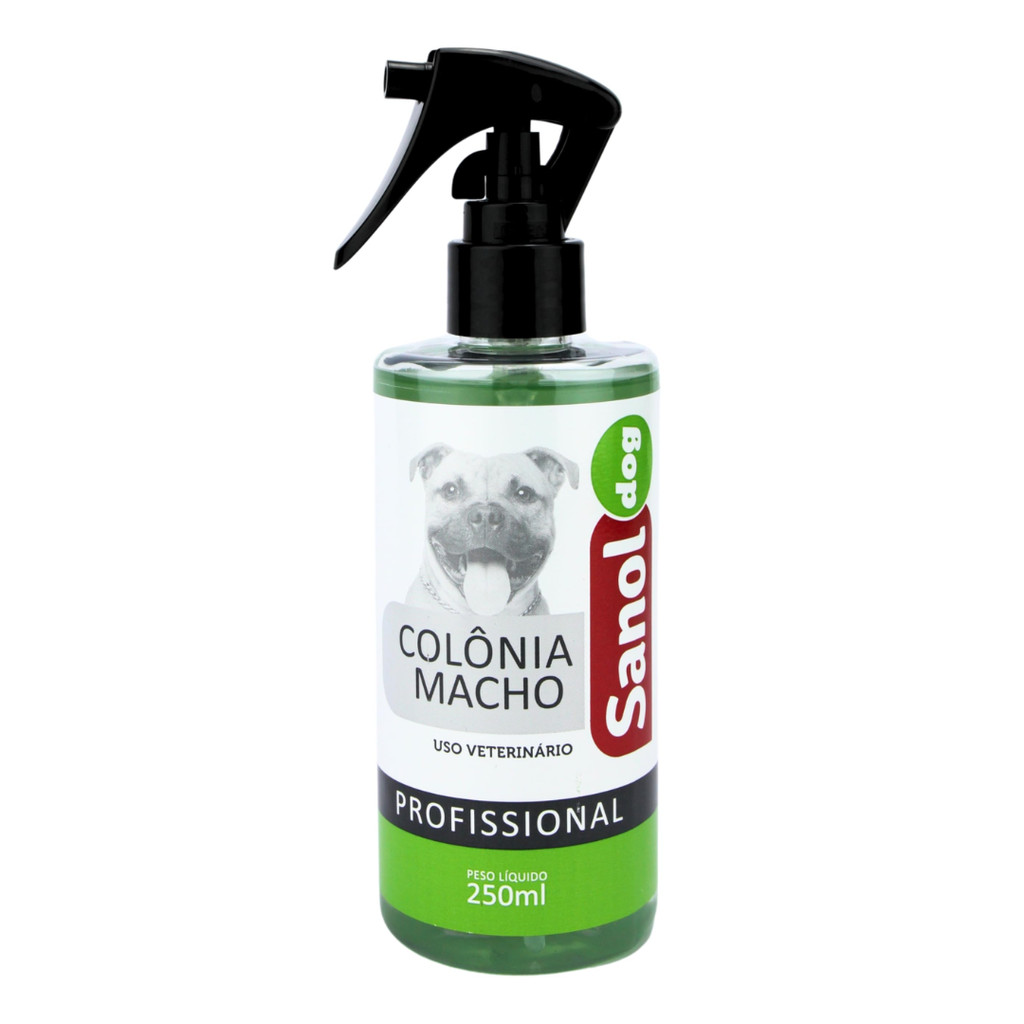 COLONIA MACHO 250ML SANOL DOG em Oferta na Shopee