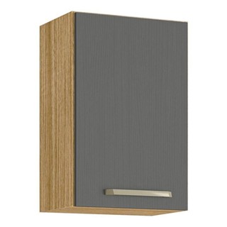 Armário Aéreo Ametista 1 Porta 40 Cm Freijó Gris - Kits Paraná em Oferta na Shopee