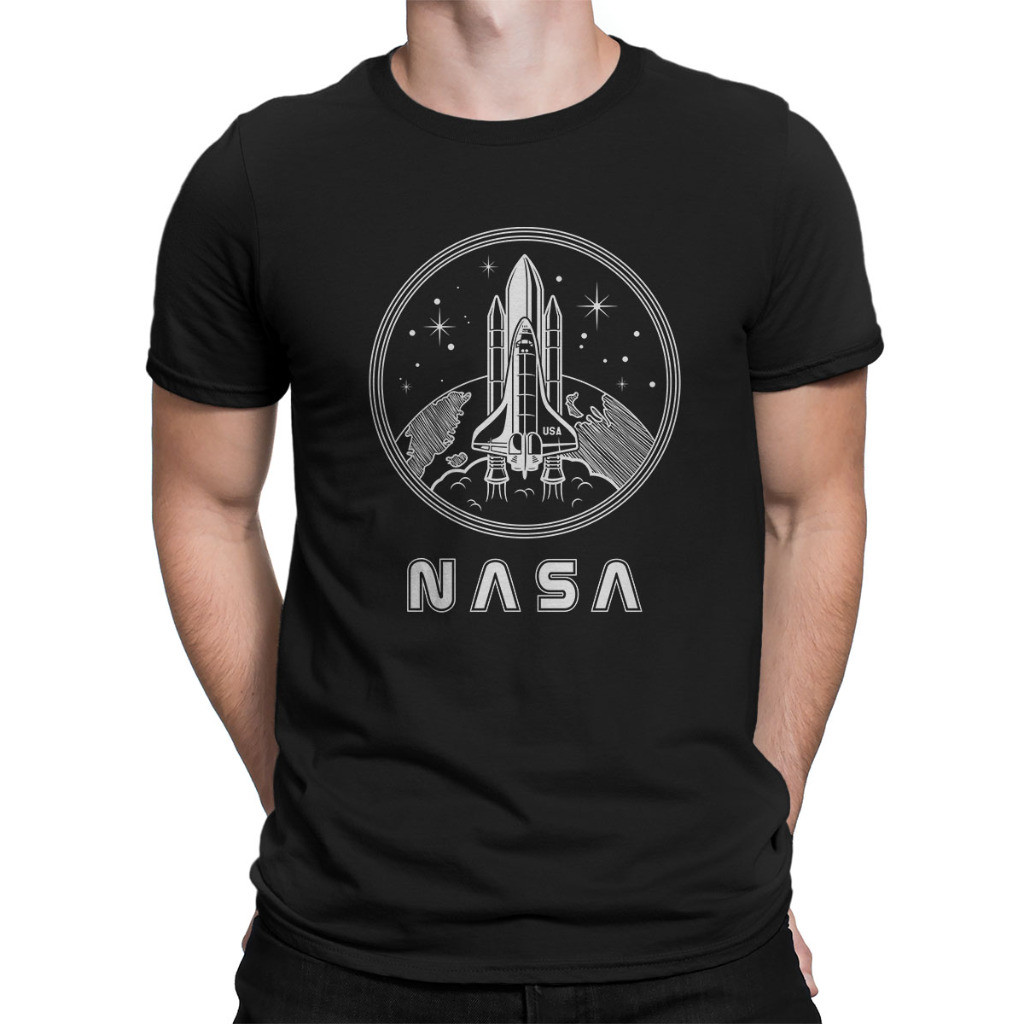 Camiseta Camisa 30.1 s Nasa Columbia Challenger Foguete Espacial Atlantis Endeavour Envio Imediato
