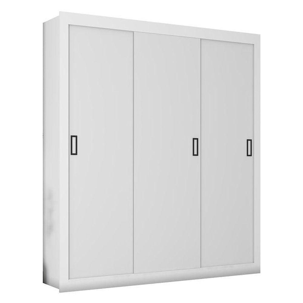 Guarda Roupa Casal Cor2303044 Branco Araplac