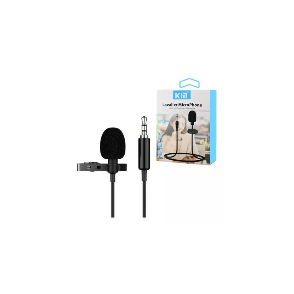 MINI MICROFONE DE LAPELA PROFISSIONAL P2 KIN