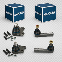 Kit 2 Pivo + 2 Terminal FORD KA 2008 a 2013 Nakata