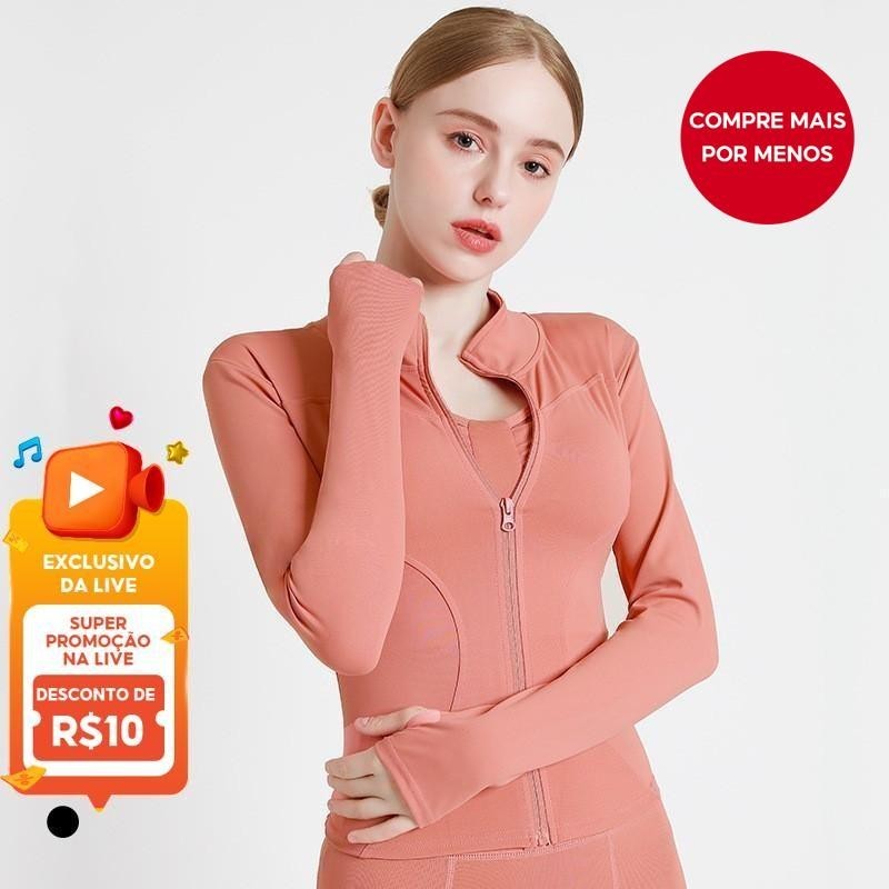 Proteção UV Slim Academia Yoga Jaqueta De Ciclismo Ao Ar Livre Fitness Sports Tops