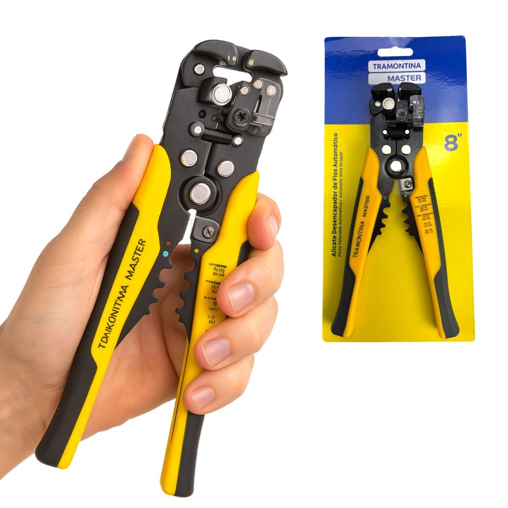 Alicate Desencapador De Fios Automatico 8'' Tramontina Master
