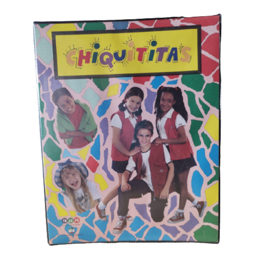Fichário Caderno Escolar Argola Chiquititas Colorido