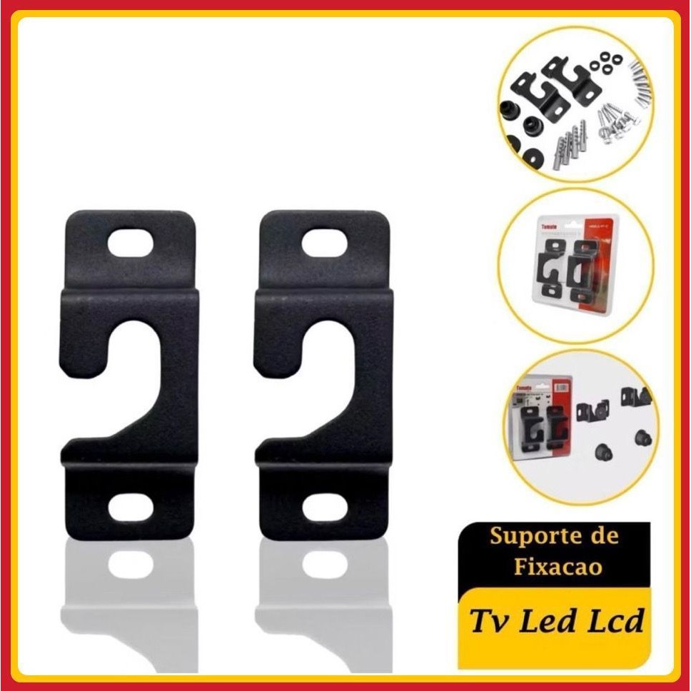 Suporte Para TV Universal Fixo Smart LED  LCD 4K Parede Painel 10 32 43 50 55 60 75 Polegadas