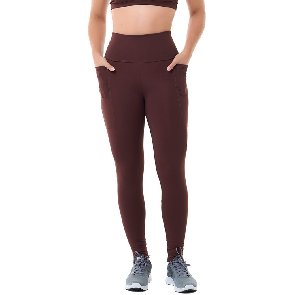 Legging Moviment Marrom SND Fitness em Oferta na Shopee