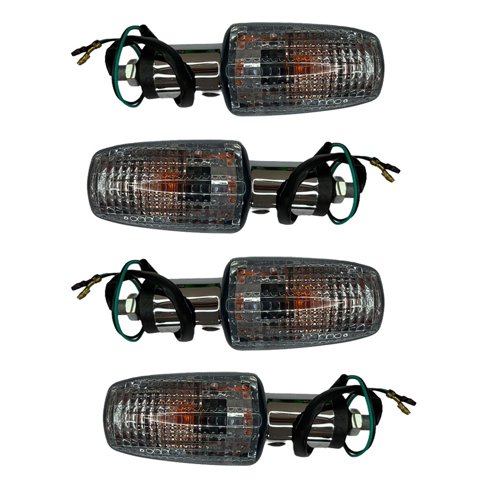 Kit Seta Cg Titan 125/150 Cromado Lente Fume Cristal em Oferta na Shopee