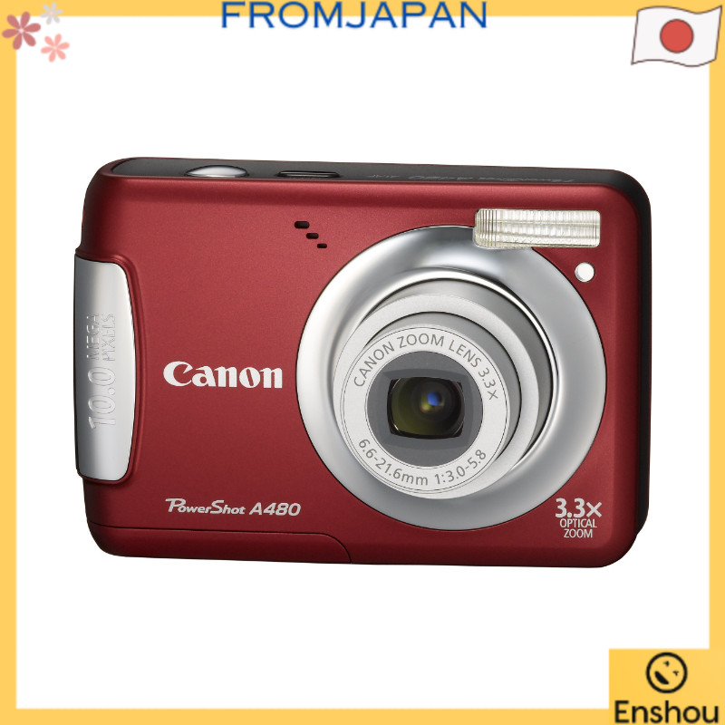 [USED][Direct from japan][USED ITEMS]Canon Digital Camera PowerShot A480 Red PSA480(RE)
