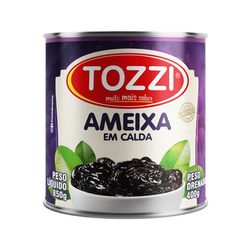 Ameixa Em Calda Tozzi Lata 400g