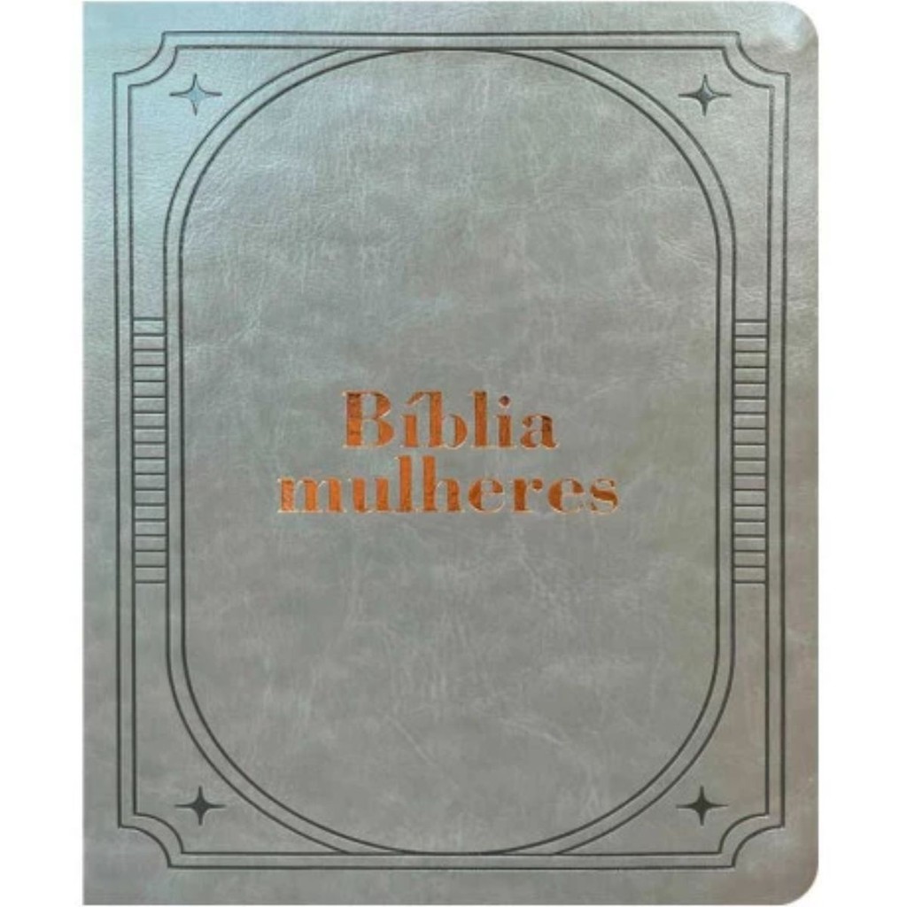 Bíblia Sagrada Mulheres | Viviane Martinello | NAA | Espaço para Anotações | Capa Luxo Acinzentada