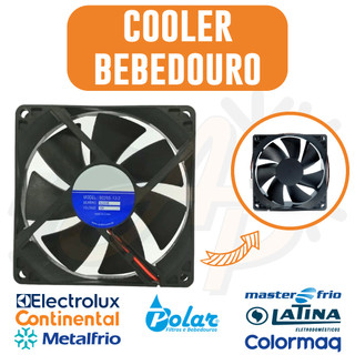 cooler micro ventilador  bebedouro 12V purificador