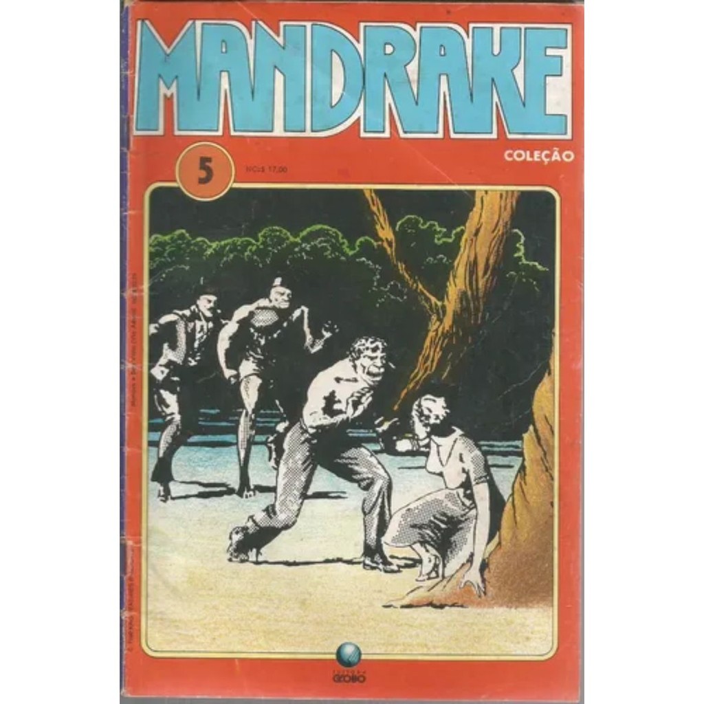 Gibi Mandrake N°5 - Editora Globo