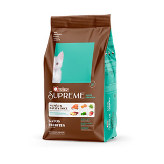 Ração Quatree Supreme 10,1Kg Pra Gatos Filhotes Sabor Salmão