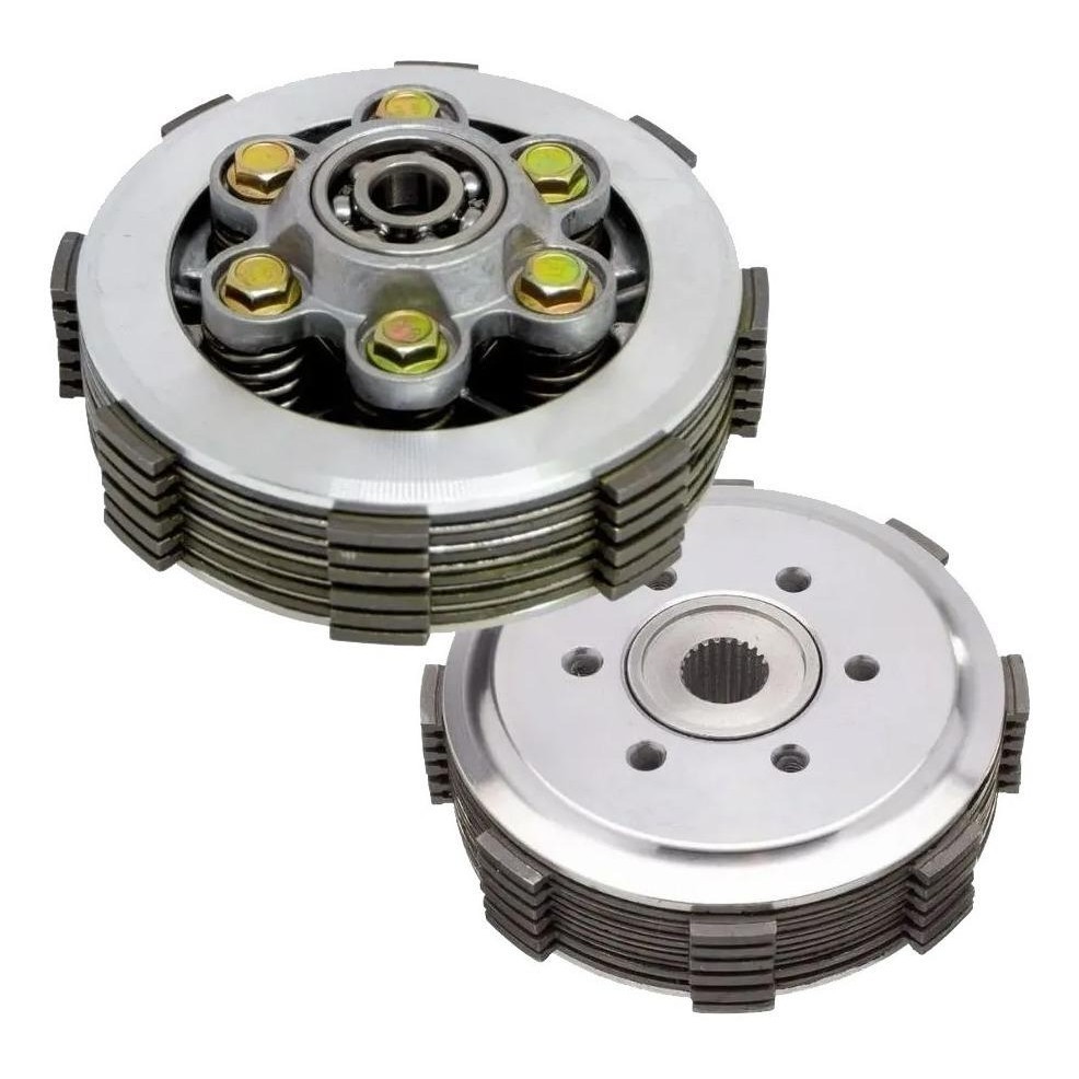 Embreagem Competição Fan 125 Titan 160 Nxr Bros 160 Titan 150 Fan 150  Xre 190 Preparada 6 Molas