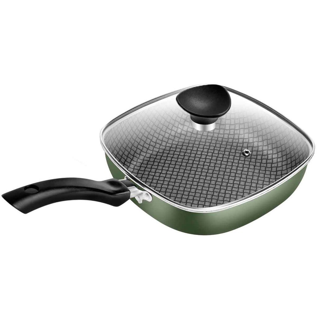 Frigideira com Tampa Quadrada - Comprar com Melhor Preço em Utensílios de Cozinha