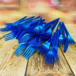 50~250 GARFO SOBREMESA PS AZUL PEROLADO BELLO FESTAS(CHOCO)