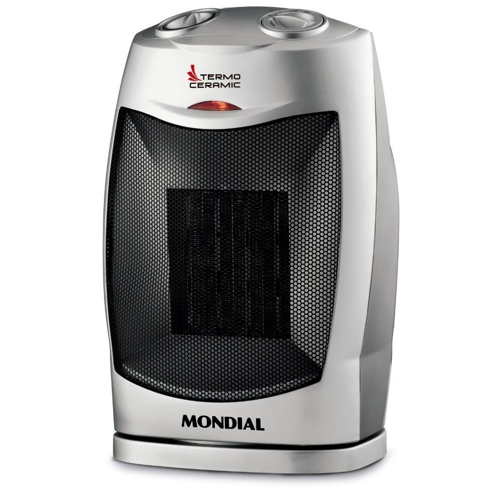 Aquecedor de Ambiente a Ar Mondial Termo Ceramic A-05 1500W Prata 127V - Home Appliances