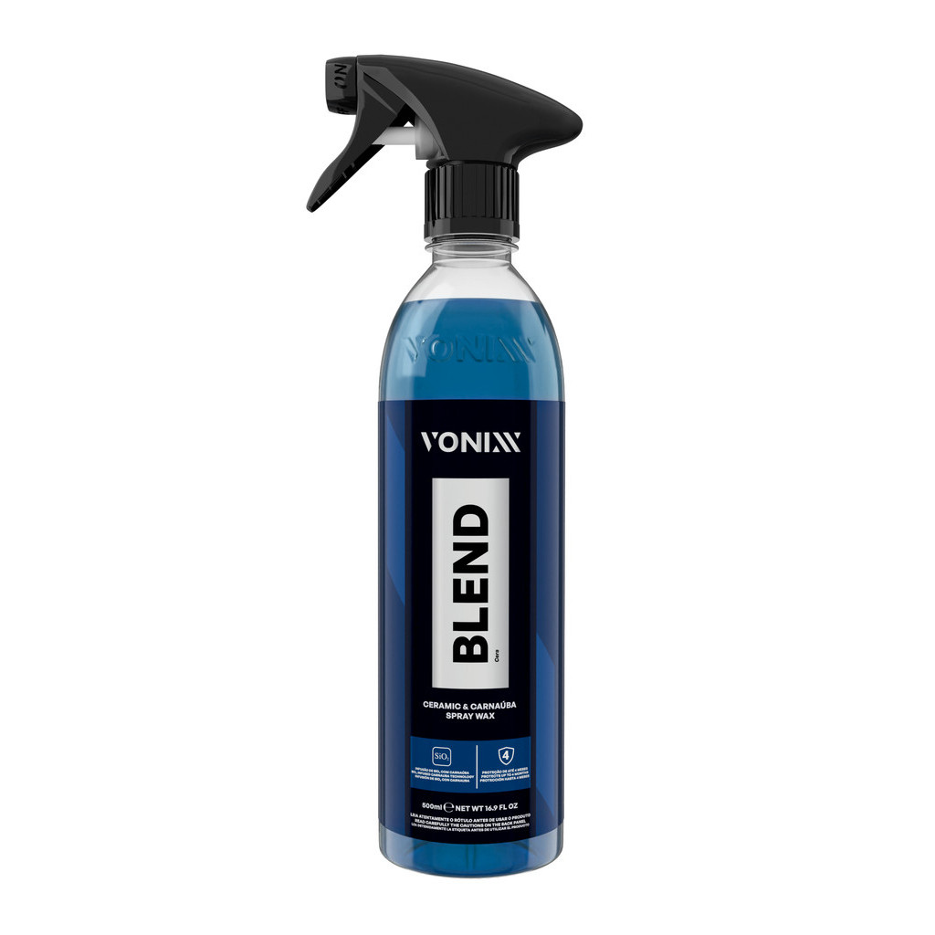 Cera Líquida Ceramic & Carnaúba Blend Spray 500ML Vonixx
