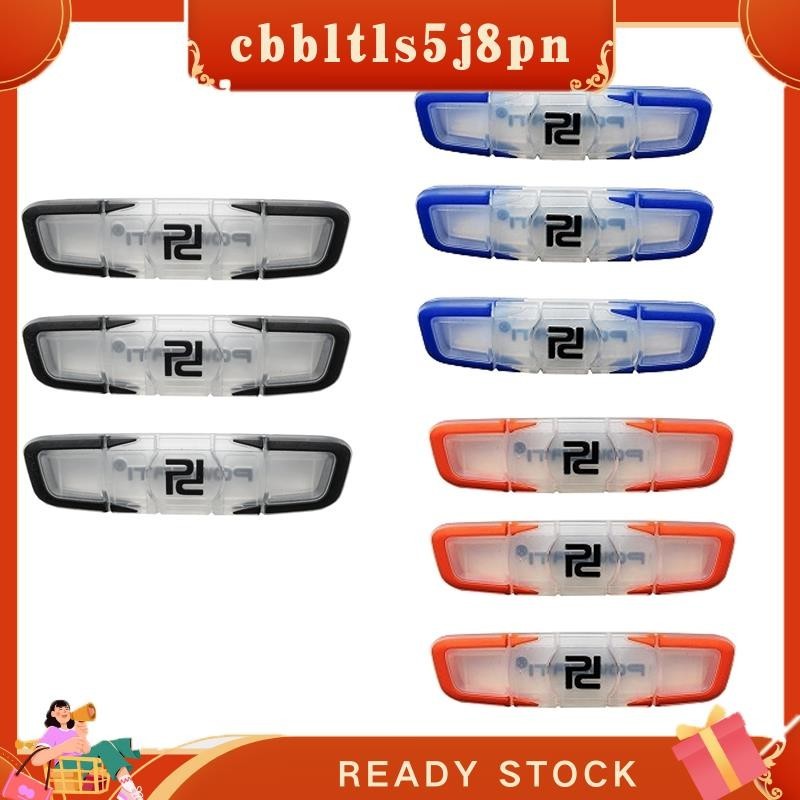 【 Cbbltltls5j8pn 】 POWERTI 3Pcs Raquete De Tênis Longo Absorvente De Choque À Prova Substituição De Amortecedor Reduz Acessórios De