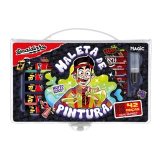 Maleta de pintura 42 peças Enaldinho em Oferta na Shopee