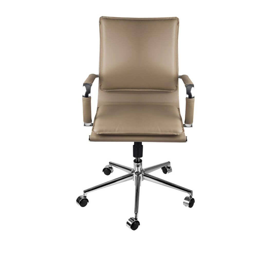 Cadeira Office Soft Baixa - Caramelo — imagem 2 de 2