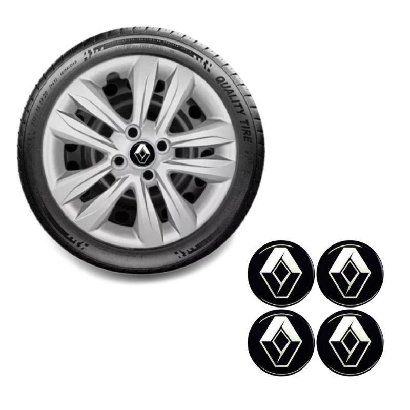 Jogo de calotas Renault Sandero/Logan aro 15