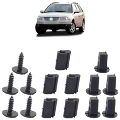 Kit Grampo Presilha Parabarro Dianteiro Parati 1996 A 2007 15 Peças