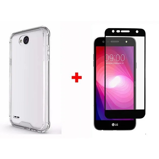 Capa Case Capinha Anti Shock LG K10 Power + Pelicula Vidro 3D