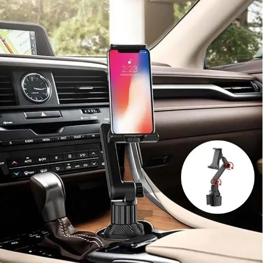 Suporte para celular tablet carro Universal Tablet Braço Ajustável  Suporte De Copo caminhão suv em Oferta na Shopee