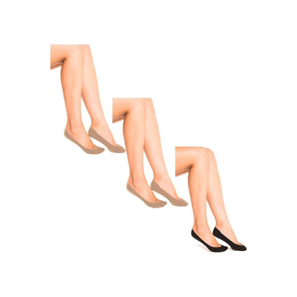 Kit com 3 Sapatilhas Fio 70 Trifil 6136 Colorido em Oferta na Shopee