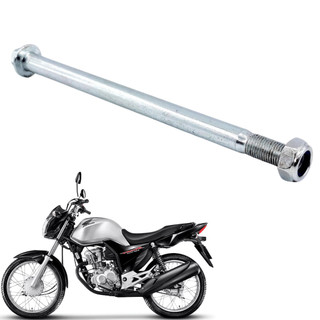 EIXO DA RODA TRASEIRA C/PORCA TITAN/FAN 150 04-15/ TITAN 160/FAN 160/ START 160 16-24 EMBUS