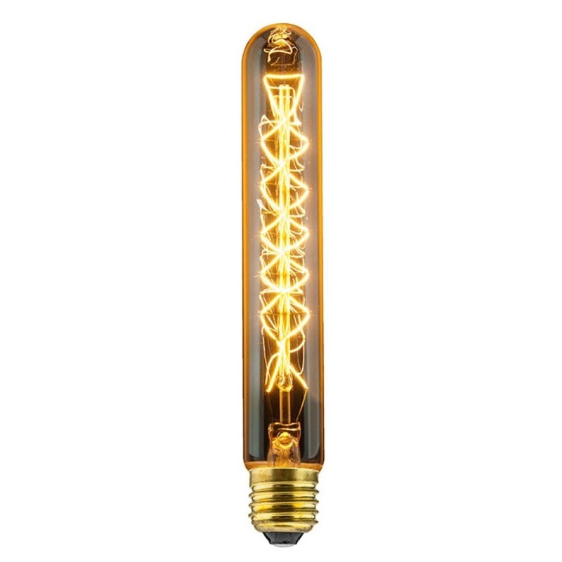 Lâmpada Retro Vintage T30 Filamento Carbono Thomas Edson 40W