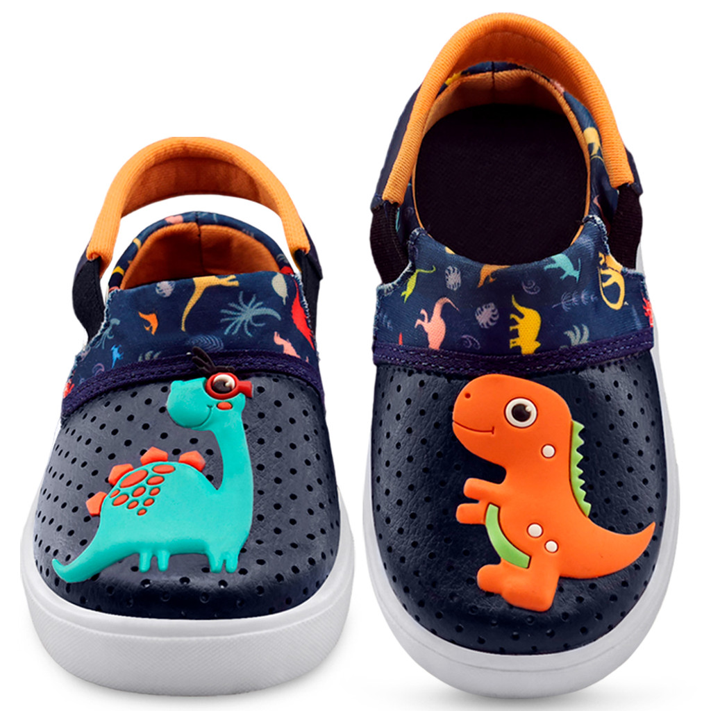 Sandália Babuche Infantil Menino Dinossauros Lolikids em Oferta na Shopee