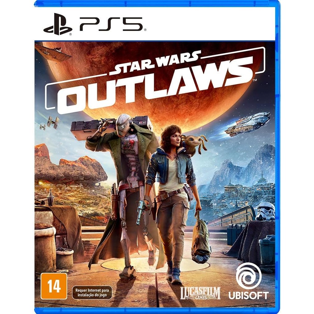 Star Wars Outlaws PS5 BR Midia Fisica - Gaming & Consoles