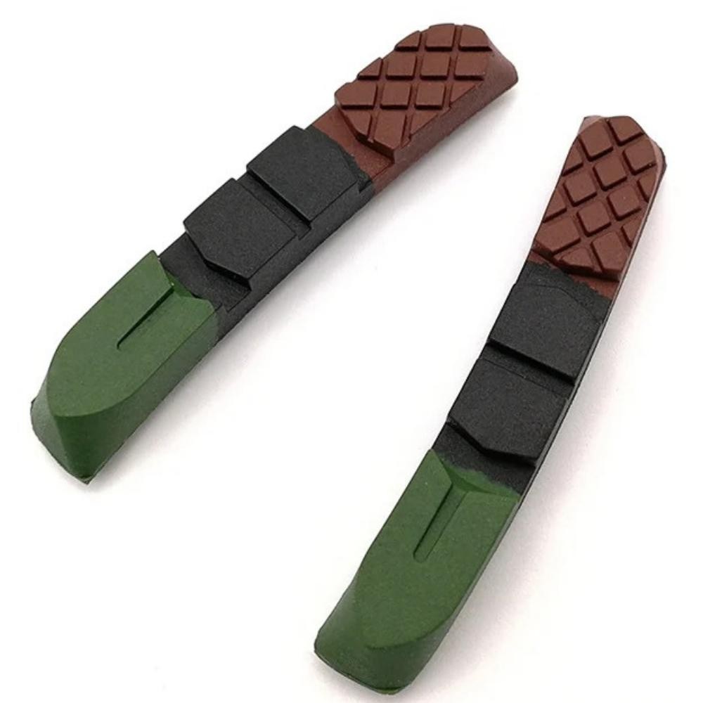 Refil De Freio Para Bicicleta Bike Ciclismo Kombat Compativel XT/XTR V-Brake 3 Cores