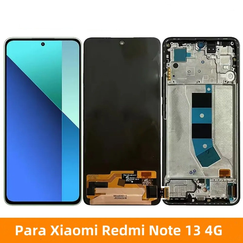 6.67" Frontal Incell Tela Para Xiaomi Redmi Note 13 4G Compativel 23129RAA4G Nov