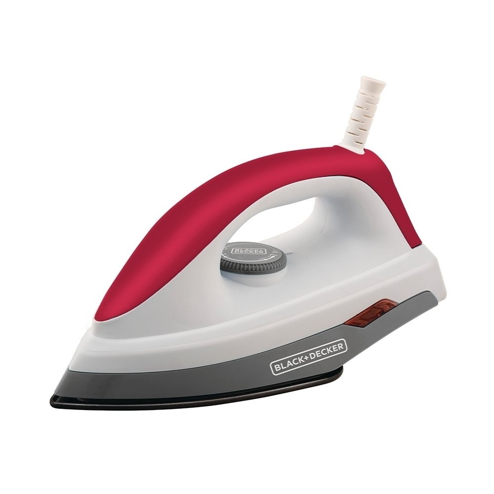 Ferro de Passar a Seco Black & Decker F300 | com Base Antiaderente e Vinho em Oferta na Shopee
