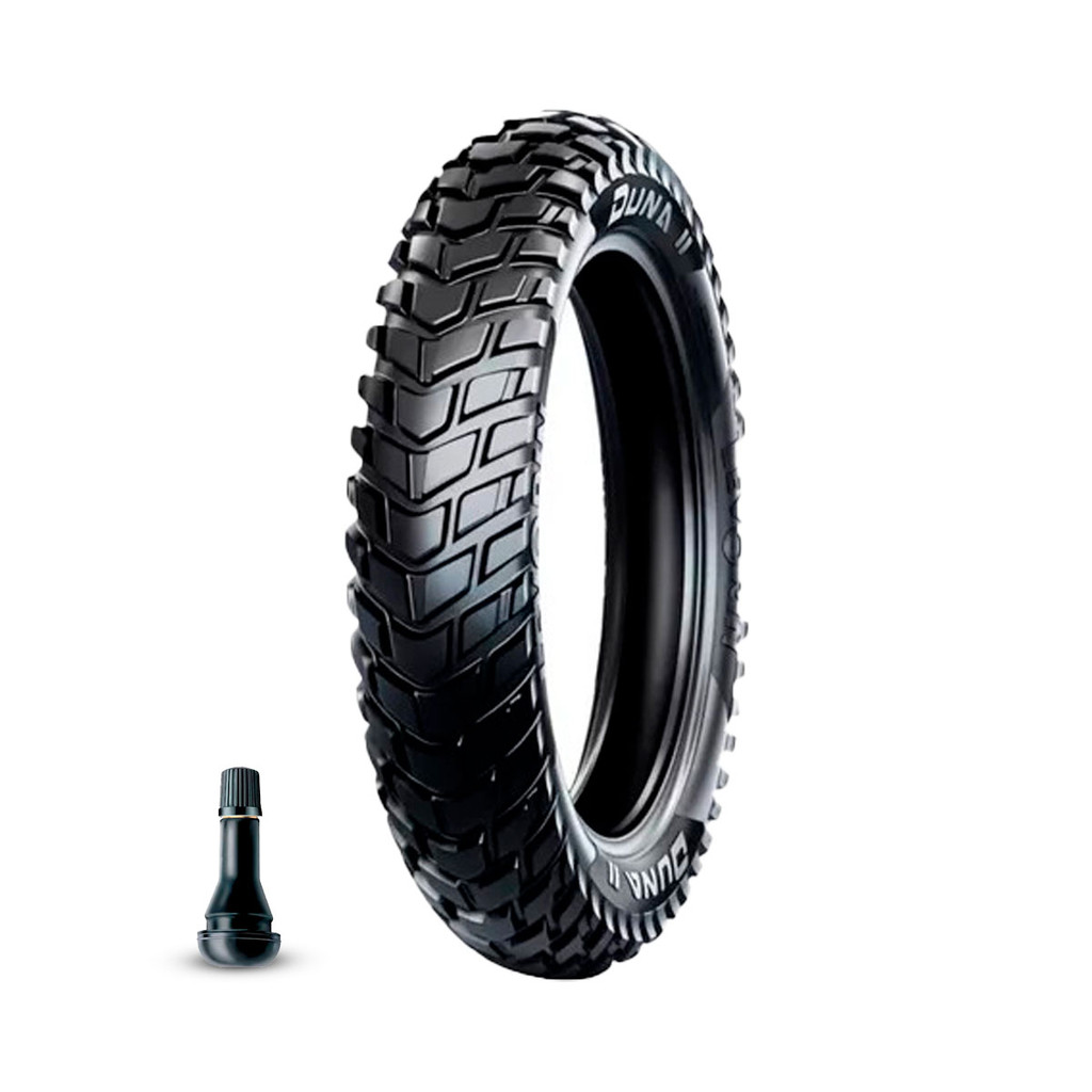 Pneu Aro 17 Levorin 110/90-17 M/C 60P Duna II TL Sem Câmara + Válvula Bros/XRE 190 em Oferta na Shopee