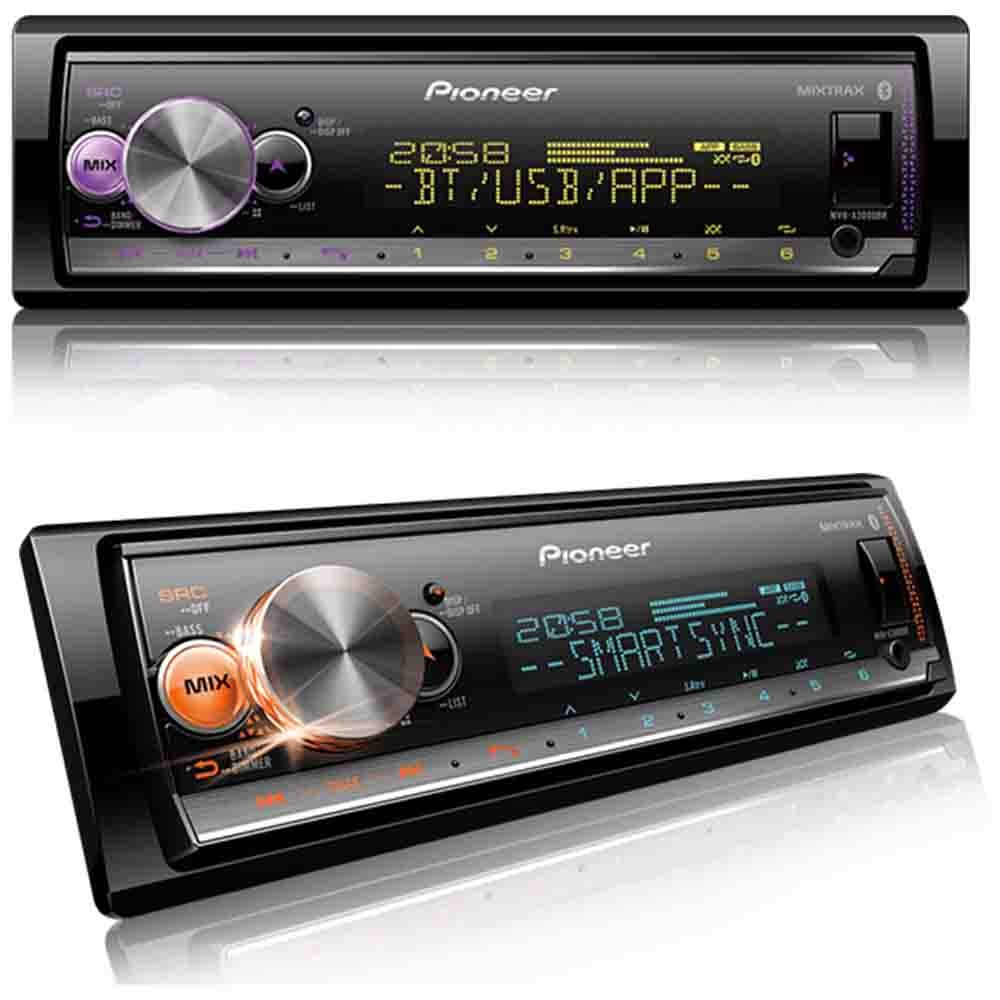 Som Automotivo Pioneer USB MP3 MVH-X3000 Bluetooth