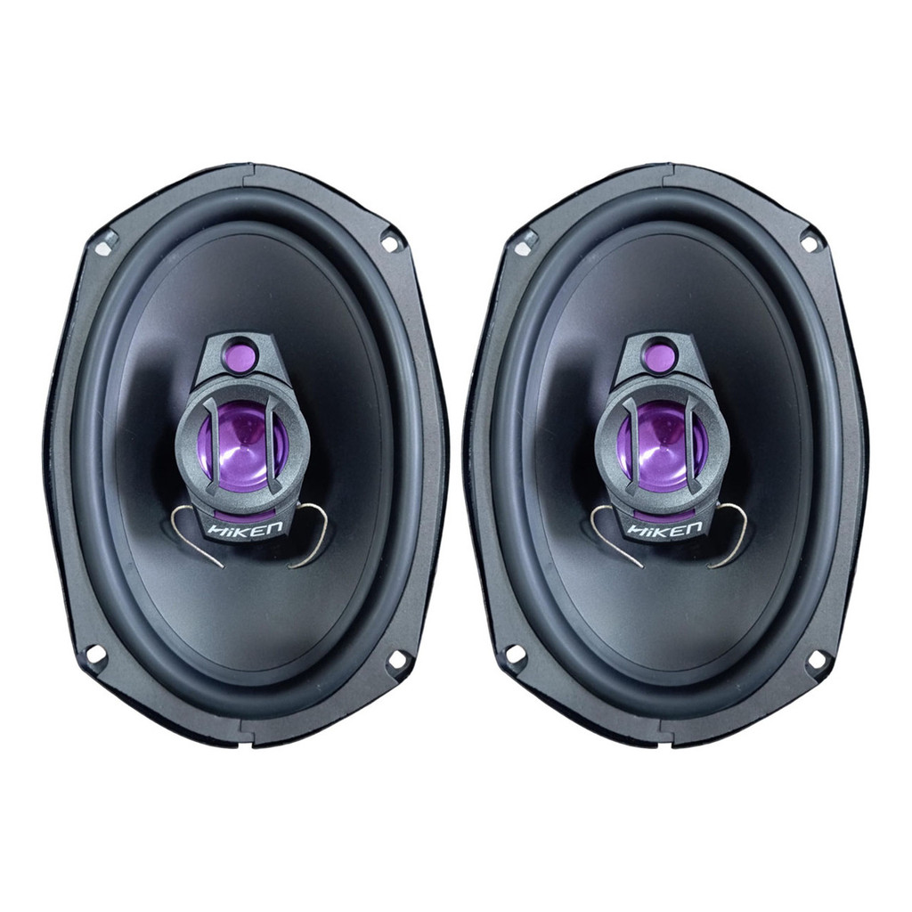 PAR ALTO FALANTES HIKEN HK 6X9 POL 200W 4 OHMS PRETO em Oferta na Shopee