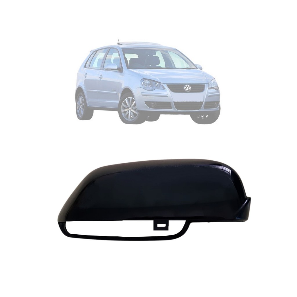 Capa Retrovisor Para Volkswagen Polo 2007 a 2014 Golf 2007 a 2017 Lado Passageiro