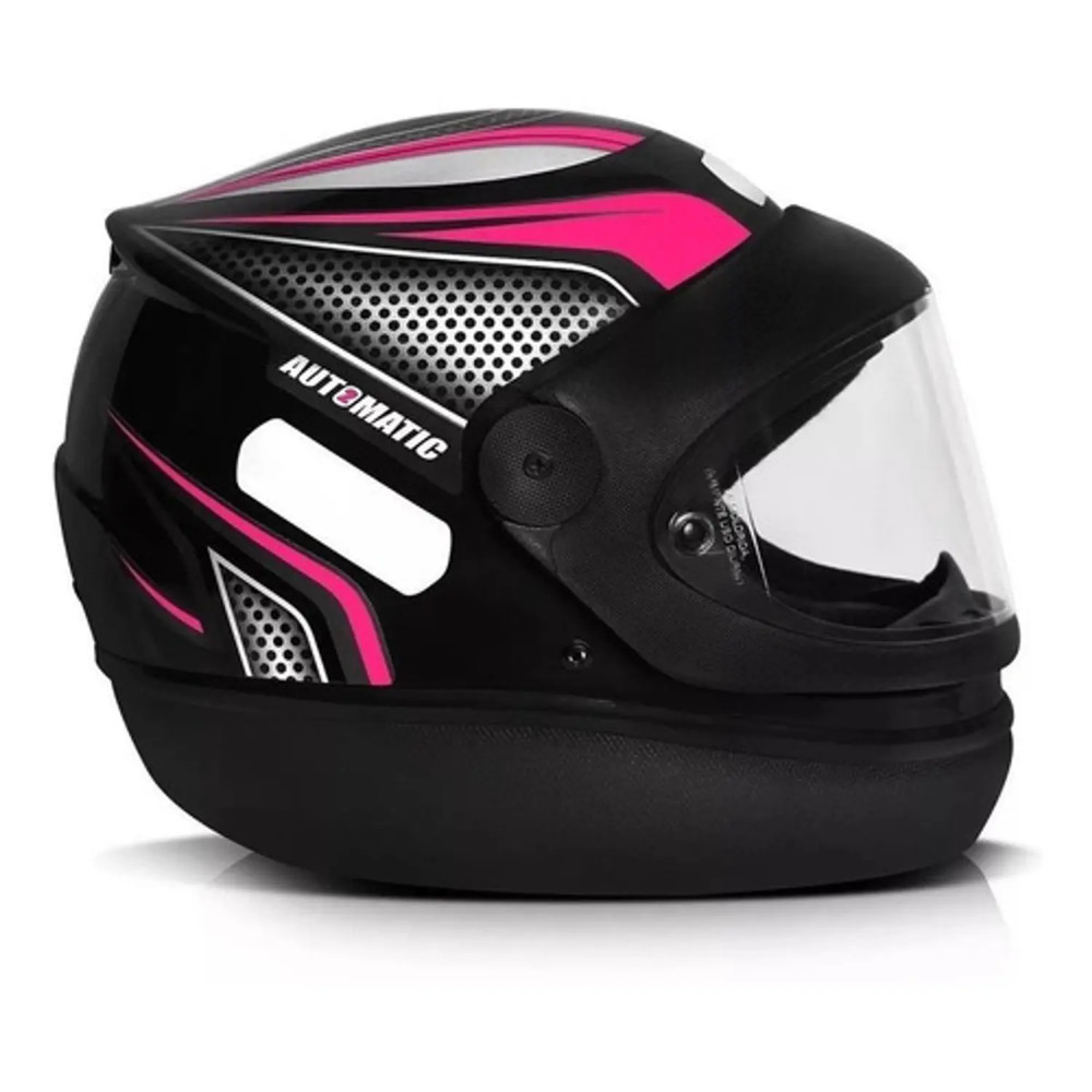 Detalhes do Capacete Feminino FW3 Automatic AD Rosa