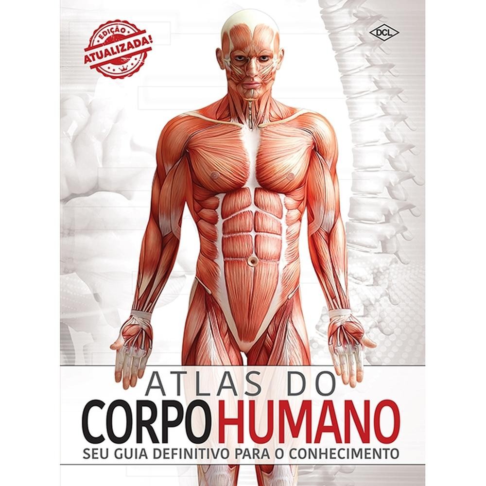 Atlas do corpo humano - ESTBH - livros novos