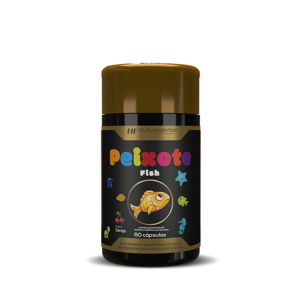 OMEGA 3 KIDS MASTIGAVEL SABOR CEREJA HF SUPLEMENTOS
