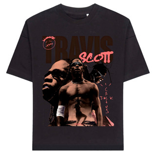 Camiseta Oversized Streetwear Estampada Masculina Feminina Camisa 100% Algodão Travis Scott Goosebumps e Sicko Mode em Oferta na Shopee