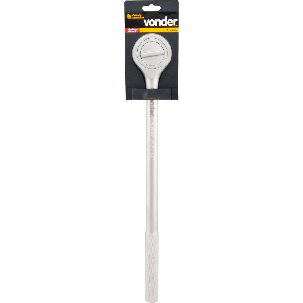 Catraca reversível para soquete 3/4" cromo vanádio - Vonder