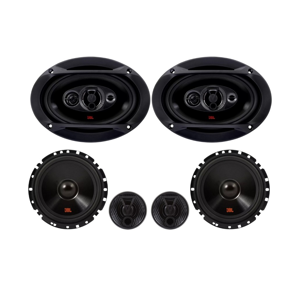 Kit 2 Vias 6  JBL FLEX4 62VFX55 110W + Par de Alto Falantes 6x9  JBL FLEX4 69QDFX110 220W em Oferta na Shopee