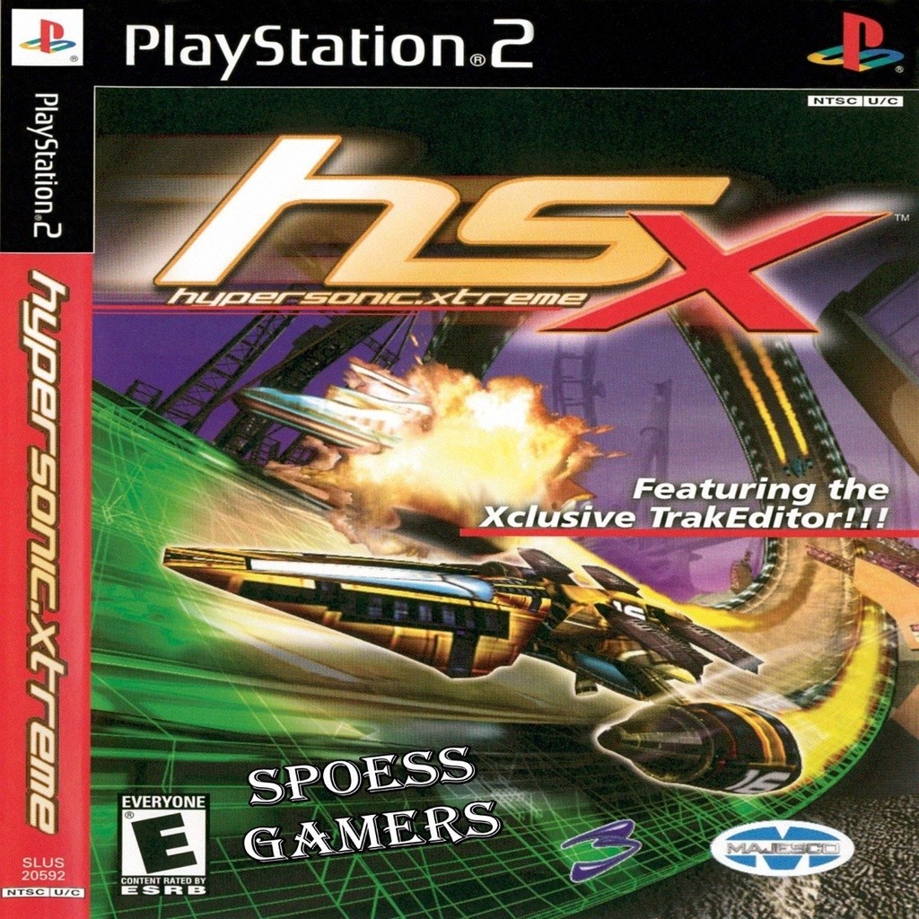 D.V.D  Ps 2 Hsx Hyper Sonic Xtreme  De Play 2 Play 2